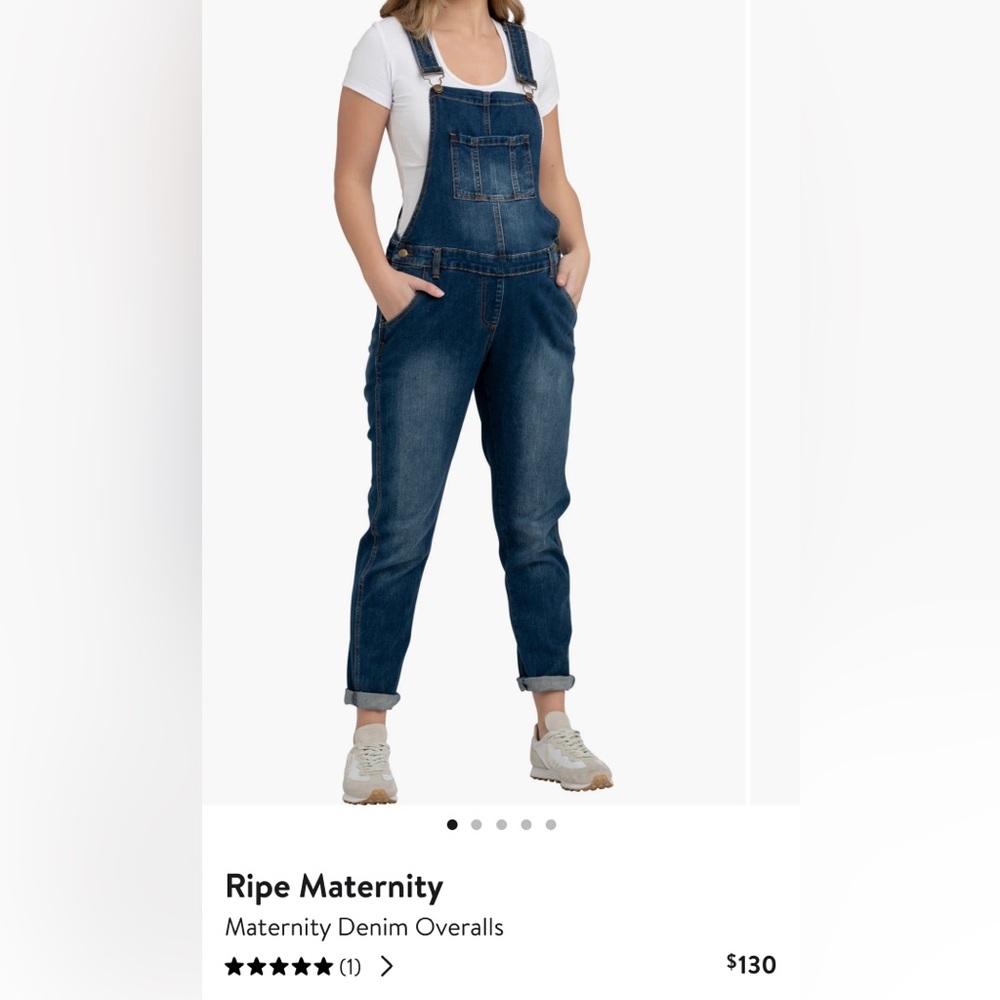 Ripe Maternity Overalls size Medium